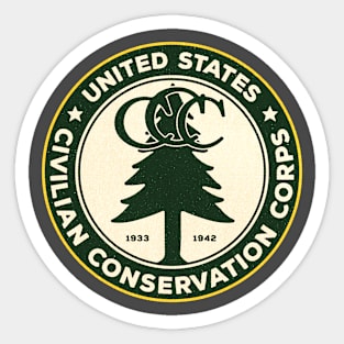 1933-1942 Civilian Conservation Corps Sticker